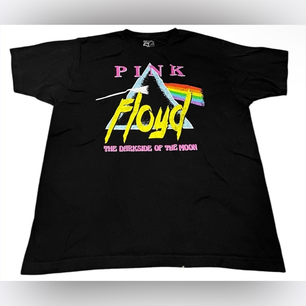 Pink Floyd 50 THE DARKSIDE OF THE MOON Men's Black Short Sleeve T-Shirt